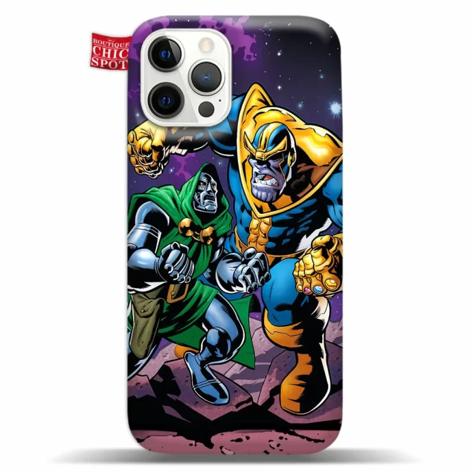 Doctor Doom vs Thanos Phone Case Iphone