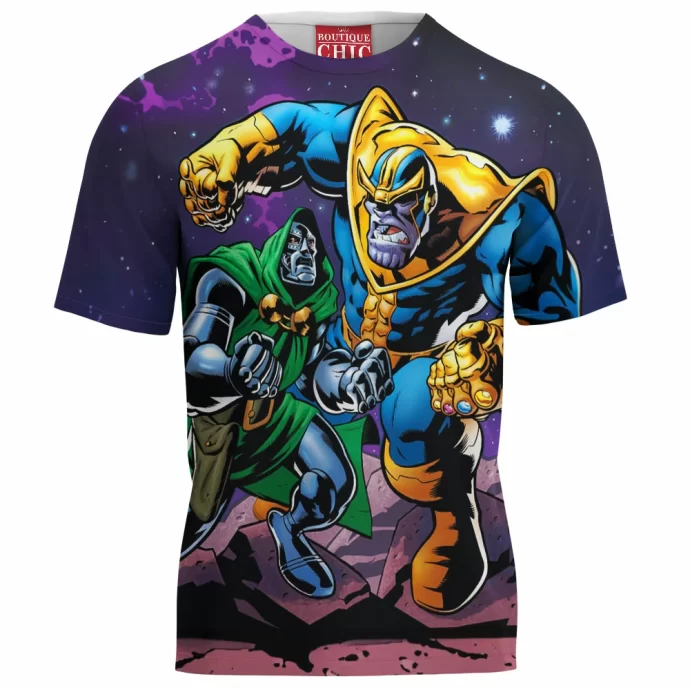 Doctor Doom vs Thanos T-Shirt