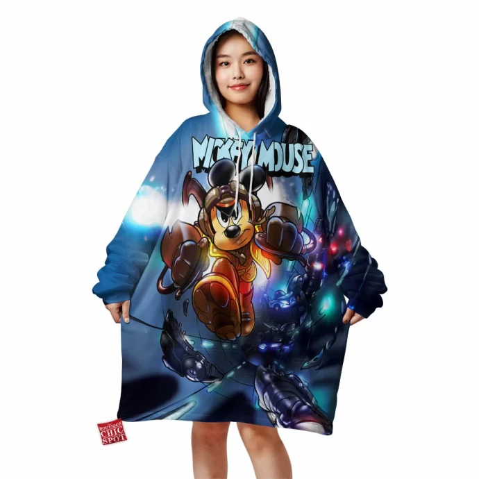 Mickey Mouse Blanket Hoodie