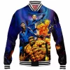 Comic Baseball-Jacket, Fantastic Four Baseball-Jacket