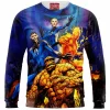 Comic Zip Sweatshirt, Fantastic Four Zip Sweatshirt