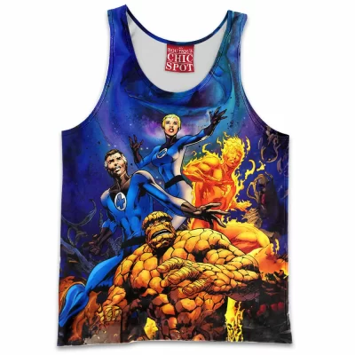 Comic Tank-Top, Fantastic Four Tank-Top