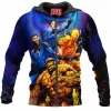 Comic Zip-Hoodie, Fantastic Four Zip-Hoodie