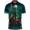 Comic Polo Shirt, Deadpool Polo Shirt