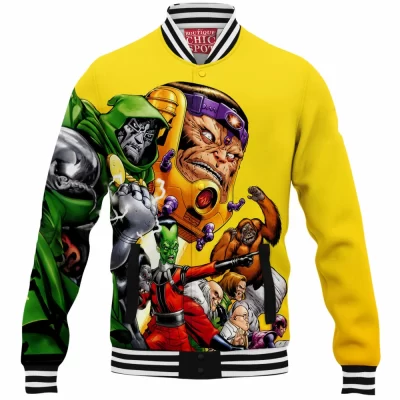Game Baseball-Jacket, League of Legends Baseball-Jacket, Vi Baseball-Jacket