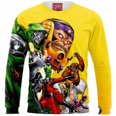Comic Sweatshirt, Superhero Sweatshirt