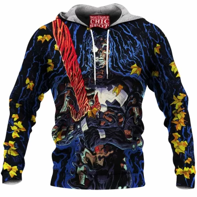Comic Fleece-Hoodie, Knull Fleece-Hoodie, Venom Fleece-Hoodie