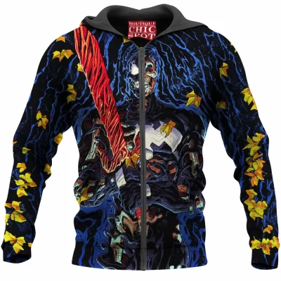 Comic Zip-Hoodie, Knull Zip-Hoodie, Venom Zip-Hoodie