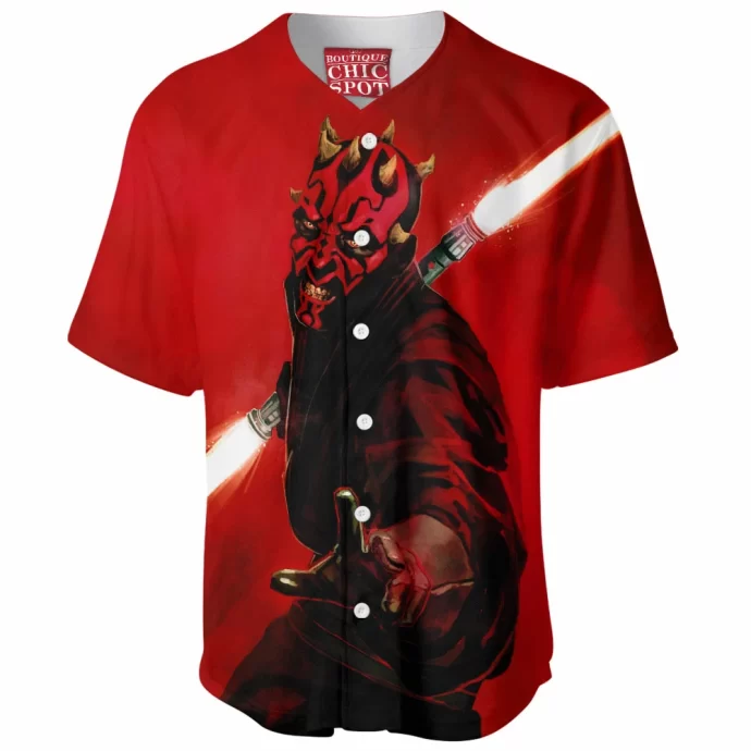 Darth Maul Baseball Jersey