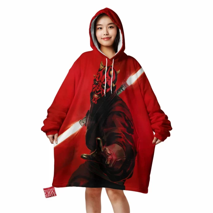 Darth Maul Blanket Hoodie