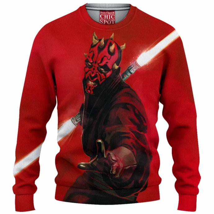 Darth Maul Knitted Sweater