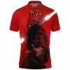 Darth Maul Polo Shirt, Sci-Fi Polo Shirt, Star Wars Polo Shirt