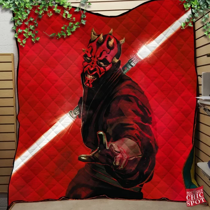 Darth Maul Quilt Blanket