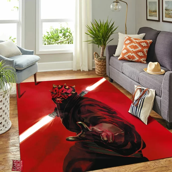 Darth Maul Rectangle Rug