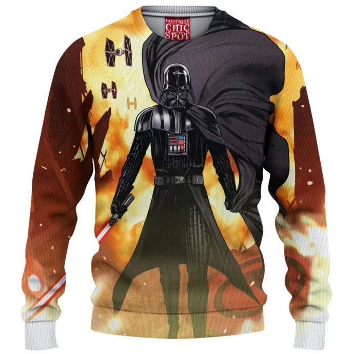 Darth Vader Knitted Sweater