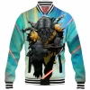 Krrsantan Baseball-Jacket, Sci-Fi Baseball-Jacket, Star Wars Baseball-Jacket