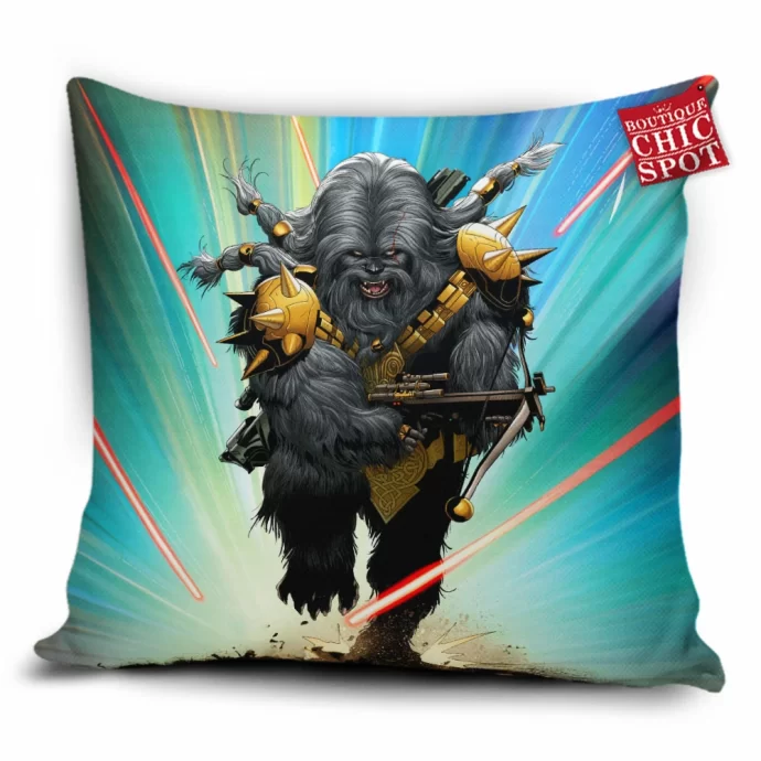 Black Krrsantan Pillow Cover