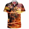 Chewbacca Hawaiian-Shirt, Sci-Fi Hawaiian-Shirt, Star Wars Hawaiian-Shirt