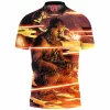Chewbacca Polo Shirt, Sci-Fi Polo Shirt, Star Wars Polo Shirt