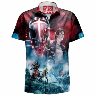 Sci-Fi Hawaiian-Shirt, Star Wars Hawaiian-Shirt
