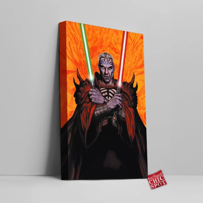 Darth Krayt Canvas Wall Art