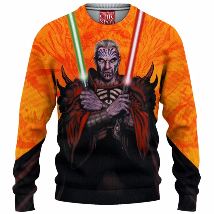 Darth Krayt Knitted Sweater