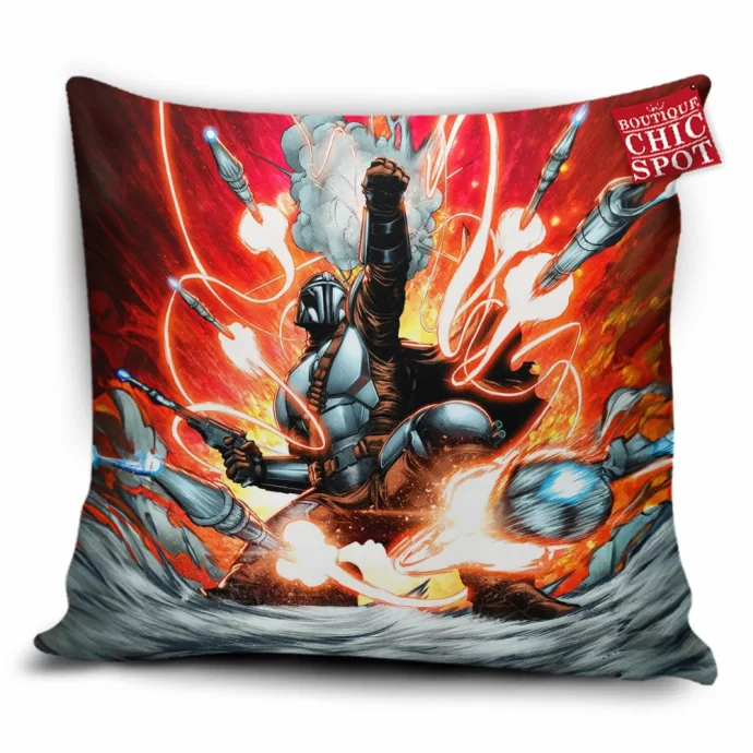 The Mandalorian Pillow Cover