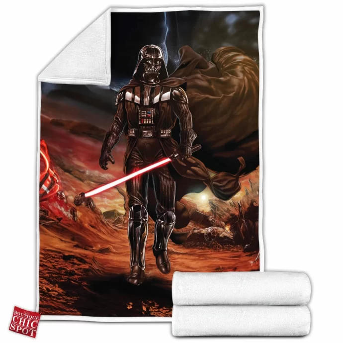 Darth Vader Fleece Blanket