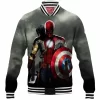 Comic Baseball-Jacket, Spider-man Baseball-Jacket