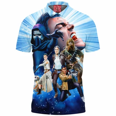 Sci-Fi Shirt, Sci-Fi Polo Shirt, Star Wars Polo Shirt