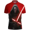 Kylo Ren Polo Shirt, Sci-Fi Polo Shirt, Star Wars Polo Shirt