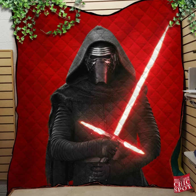 Kylo Ren Quilt Blanket