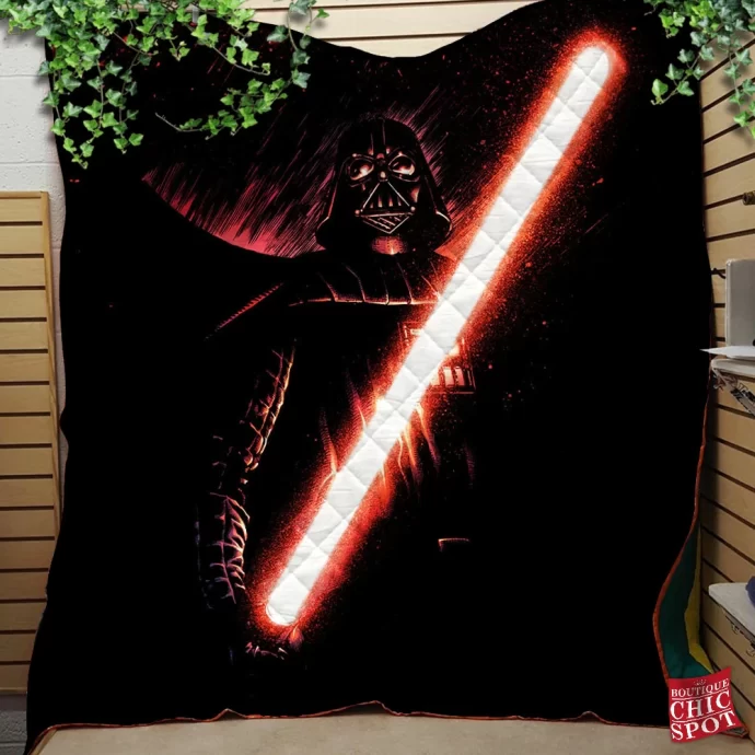 Darth Vader Quilt Blanket