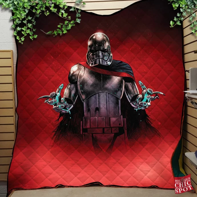 Captain Phasma Quilt Blanket