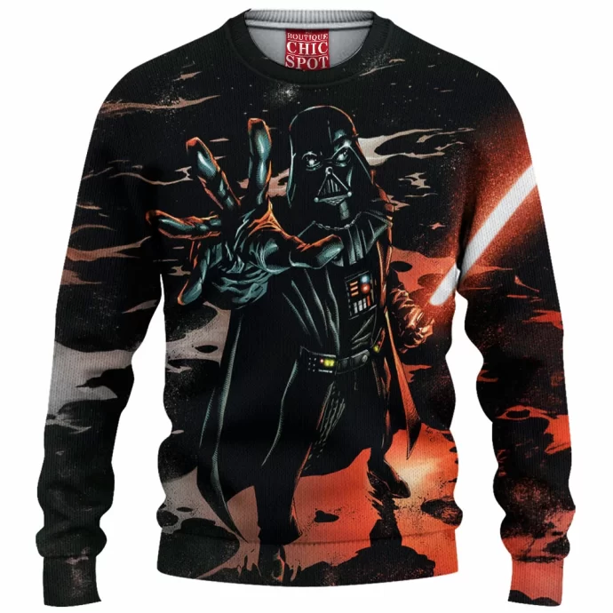 Darth Vader Knitted Sweater