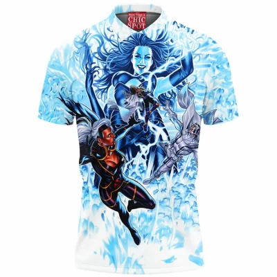 Comic Polo Shirt, X-men Polo Shirt