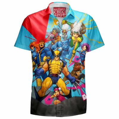Comic Hawaiian-Shirt, X-men Hawaiian-Shirt