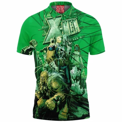 Comic Polo Shirt, X-men Polo Shirt