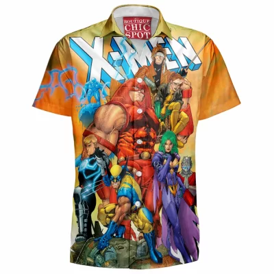 Comic Hawaiian-Shirt, X-men Hawaiian-Shirt