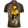 Comic Polo Shirt, X-23 Polo Shirt, X-men Polo Shirt