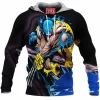 Comic Fleece-Hoodie, Wolverine Fleece-Hoodie, X-men Fleece-Hoodie