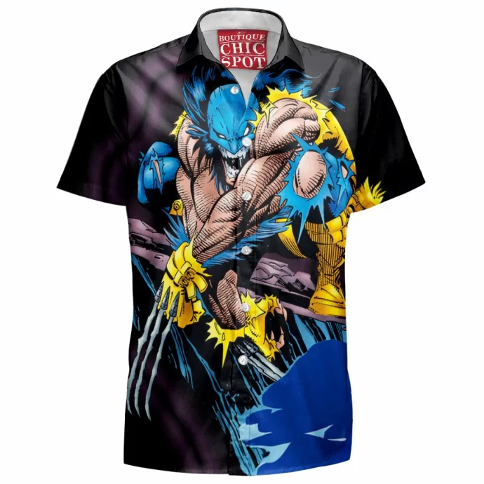 Wolverine Hawaiian Shirt