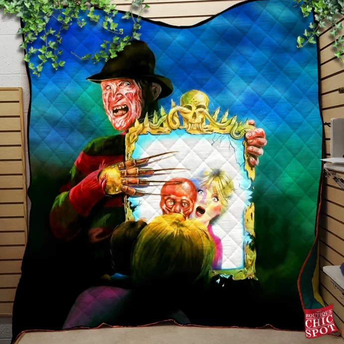 A Nightmare On Elm Street Quilt Blanket