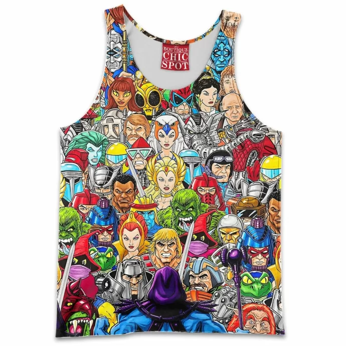 Skeletor He-man Masters of the Universe Tank Top