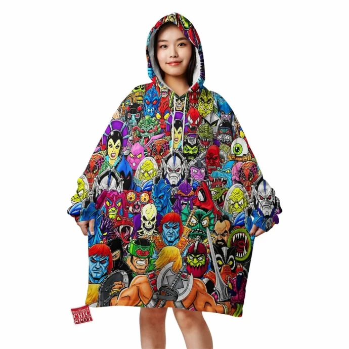 He-man Masters of the Universe Blanket Hoodie