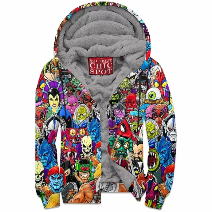 He-man Masters of the Universe Zip Fleece Hoodie