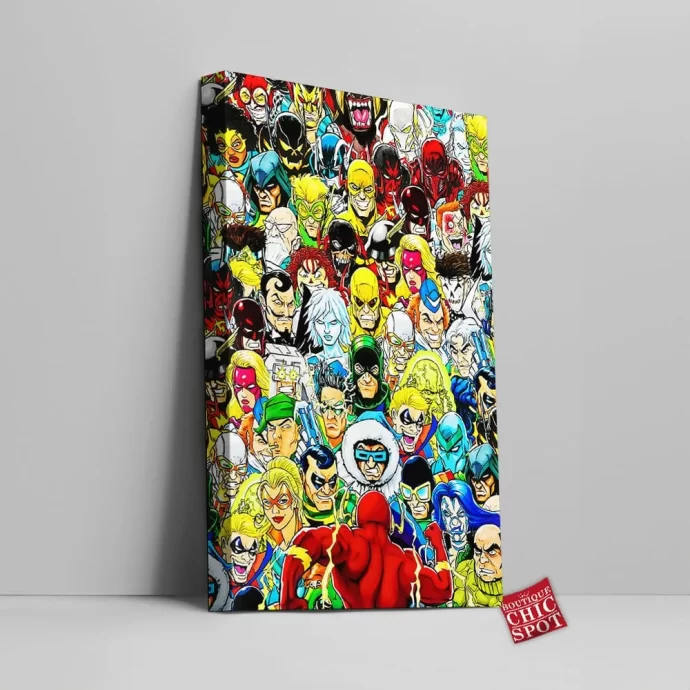 The Flash Canvas Wall Art