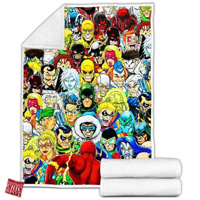 The Flash Fleece Blanket