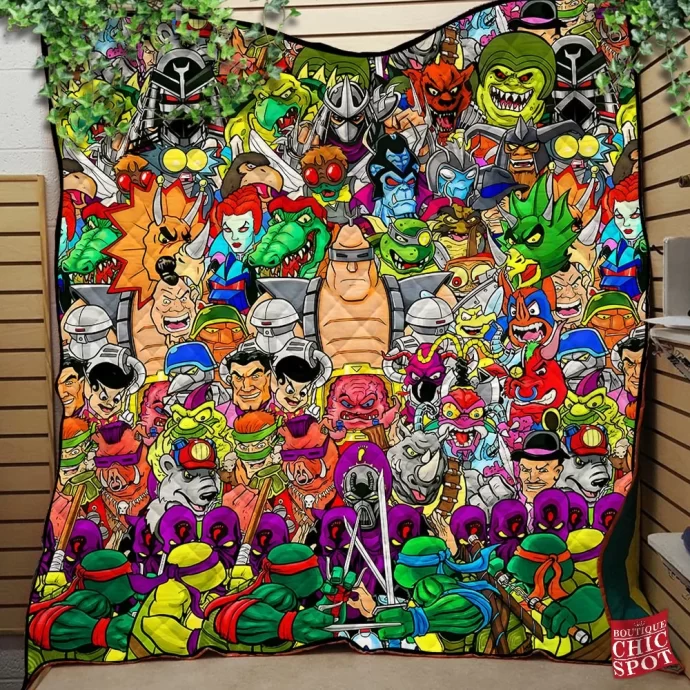 TMNT Quilt Blanket