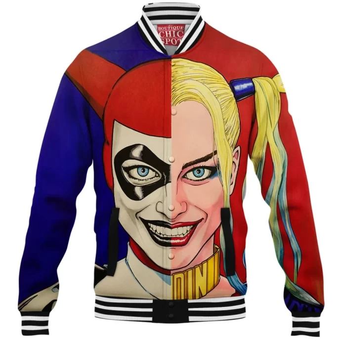 Harley Quinn Baseball Jacket